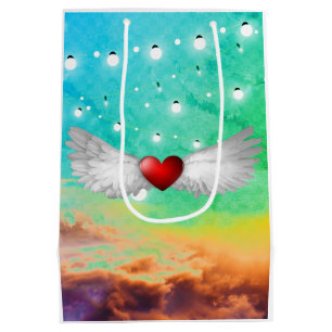 ORIGINAL ART WINGED HEAT Gift Bag
