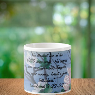 Original Art Work Scripture Espresso Cup
