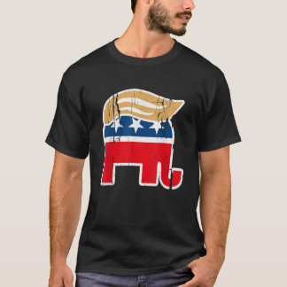 ORIGINAL AUTHENTIC Donald Trump Elephant T shirt S