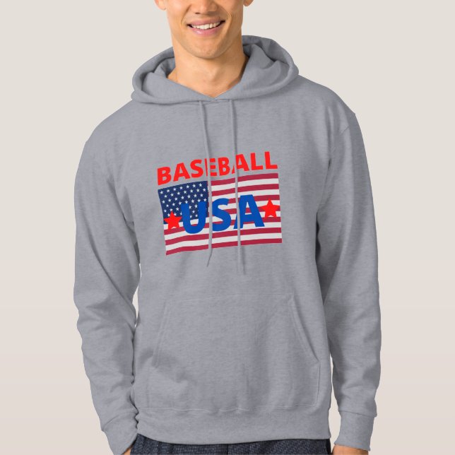 Original Baseball USA Flag True Classic tees  (Front)