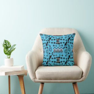 Original Beach Sand And Sea Themed Cushion