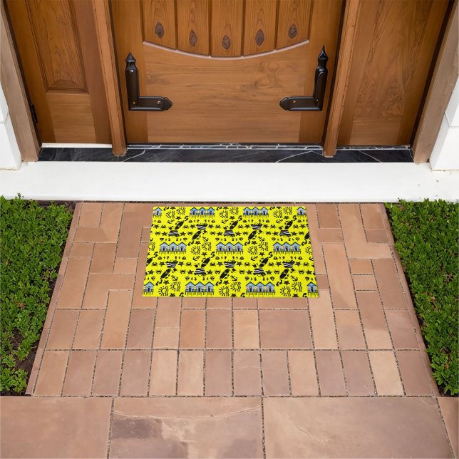 Original Beach Sand And Sea Themed Doormat (Outdoor)