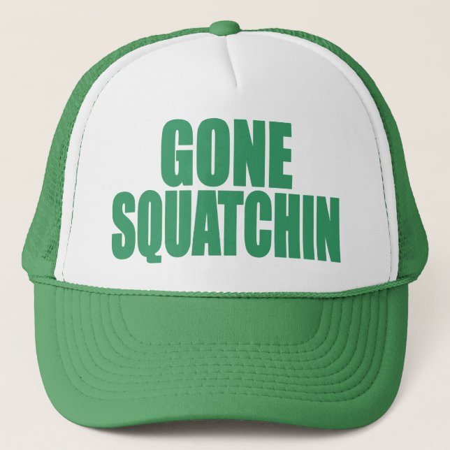 Original & Best-Selling Bobo's GONE SQUATCHIN Hat (Front)