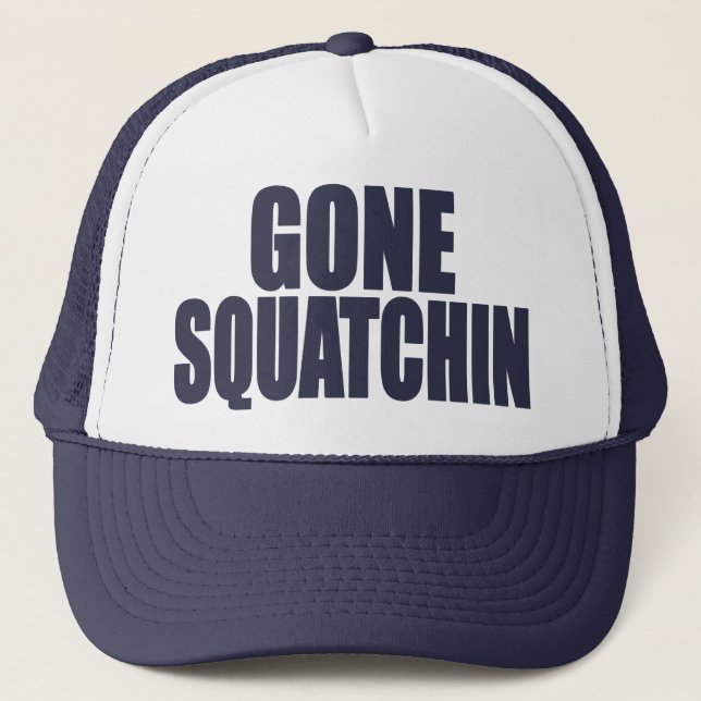 Original & Best-Selling Bobo's GONE SQUATCHIN Hat (Front)