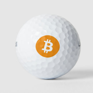 Original Bitcoin (BTC) logo Golf Balls