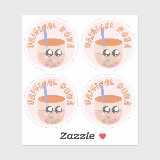 Original Boba- Pack of 4 (Sheet)