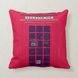 Original british phone box cushion