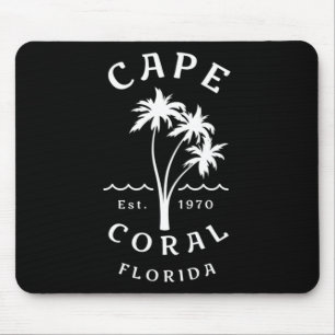 Original Cape Coral Florida Beaches Novelty Art Pa Mouse Mat