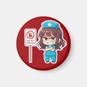 Original Chibi Nurse 2.0 - Focus Mode Magnet