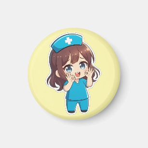 Original Chibi Nurse 3.0 - Ok Magnet