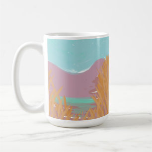 Original Contemporary “The Lake” Artwork  Coffee Mug