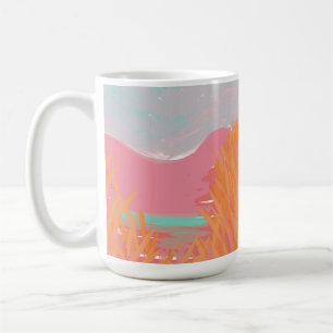 Original Contemporary “The Lake” Artwork  Coffee Mug