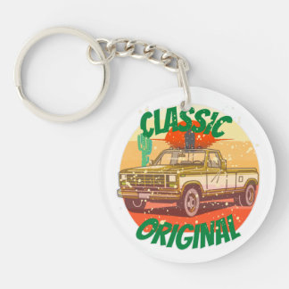 ORIGINAL COOL TRUCK VINTAGE  KEY RING