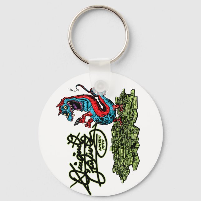 Original Criminalz Dragon Key Ring (Front)