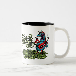 Original Criminalz Dragon Two-Tone Coffee Mug