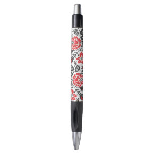 Original cross-stitch red rose flowers pattern