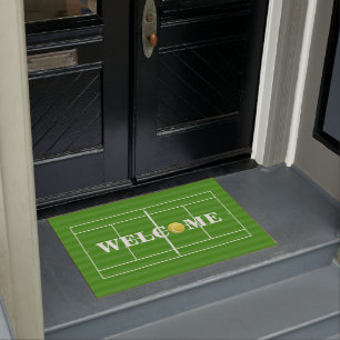 Original CUSTOMISABLE WELCOME Sport Tennis Ball Doormat