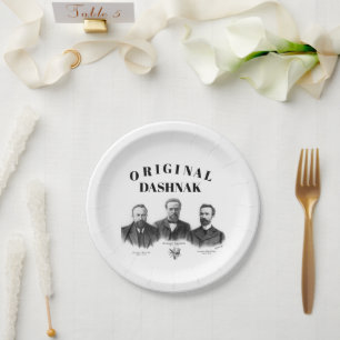 Original Dashnak Paper Plate