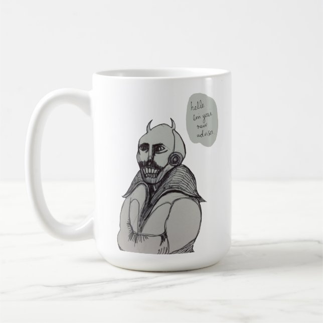 Original Demon Monster Advisor Coffee Mug (Left)