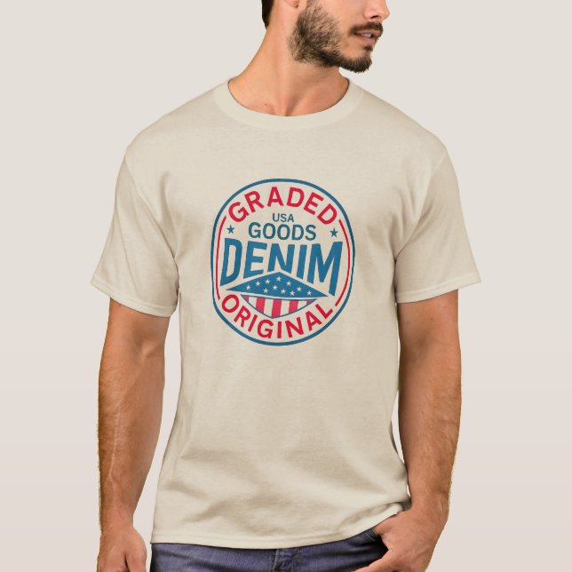 Original Denim Vibes Tee (Front)