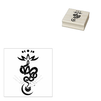 Original design for 2025 Snake printing, Capricorn Rubber Stamp