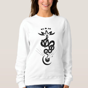 Original design for 2025 Snake printing, Capricorn Sweatshirt