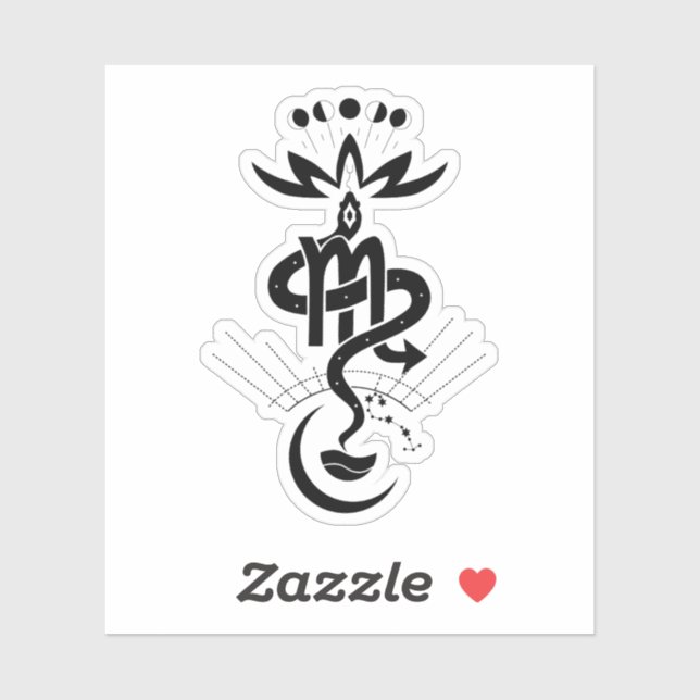 Original design for 2025 Snake printing, Scorpio (Sheet)