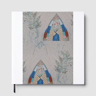 Original design leaf guest book