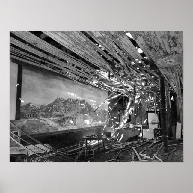 Original digital photograph - the Gleeson Saloon Poster (Front)