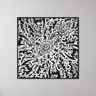 Original Doodle 9of26 Canvas Print