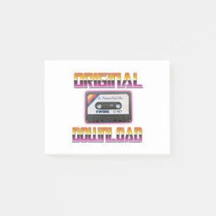 Original Download Cassette Post-it Notes