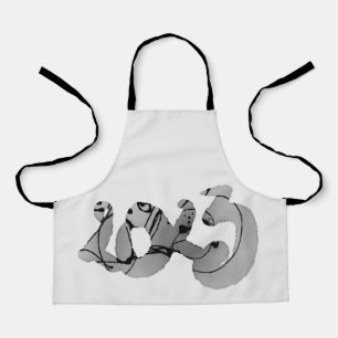 Original Drawing 2023 New Year AKA Apron