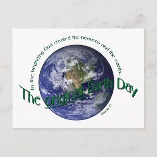 Original Earth Day Postcard