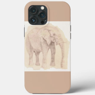 Original Elephant Sketch Case-Mate iPhone Case
