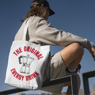 Original Energy Drink – Vintage Coffee Tote Bag
