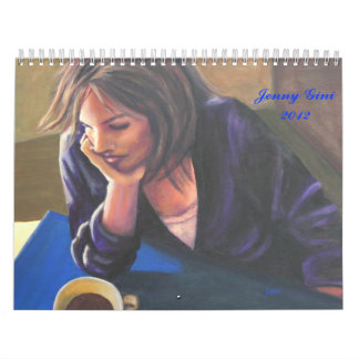 Original Fine Art Calendar Paintings by Jenny Gini