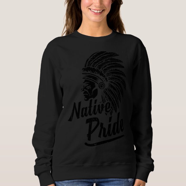 Original Founding Fathers Native Pride Indigenous  Sweatshirt (Front)