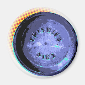 Original Frisbee Pie Tin Pop-Art Magnet