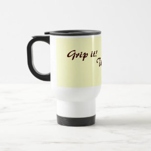 original fun rhyming drinking slogan travel mug