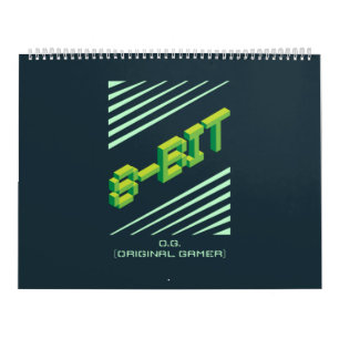Original Gamer 8bit Calendar