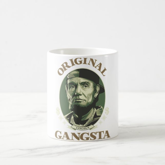 Original Gangsta Mug. Coffee Mug (Center)