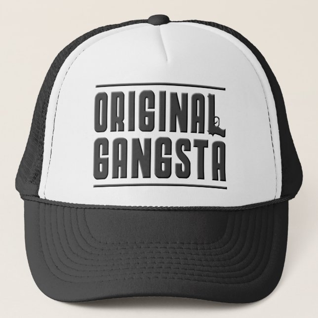 Original Gangsta Trucker Hat (Front)