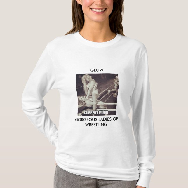 ORIGINAL GLOW GODIVA Current Mood! T-Shirt (Front)
