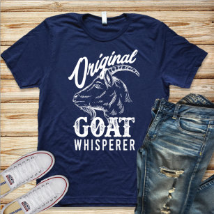 Original Goat Whisperer Goat Lover Farmer Gift T-S T-Shirt