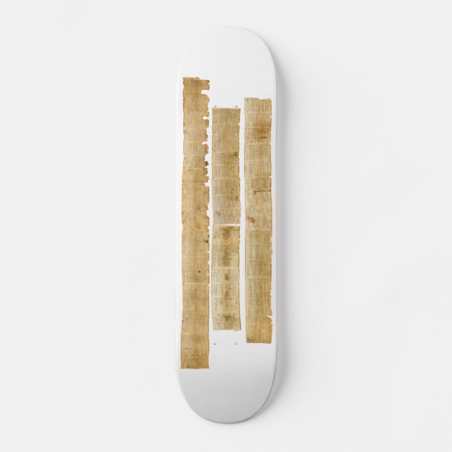 ORIGINAL Great Isaiah Scroll Dead Sea Scrolls Skateboard (Front)