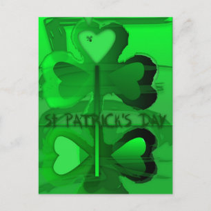 Original Happy St Patrick's Day V Postcard