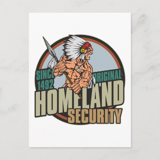 Original Homeland Security Postcard (Front)
