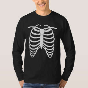 Original Horror Rib cage of a skeleton Halloween T-Shirt