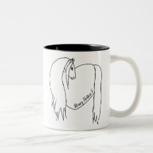 Original Horse Heart Mug