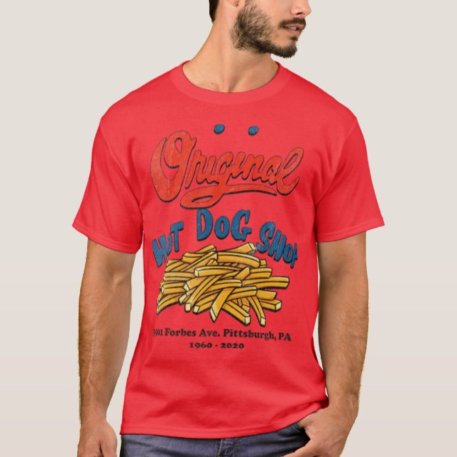 Original Hot Dog Shop - Fries T-Shirt (Front)